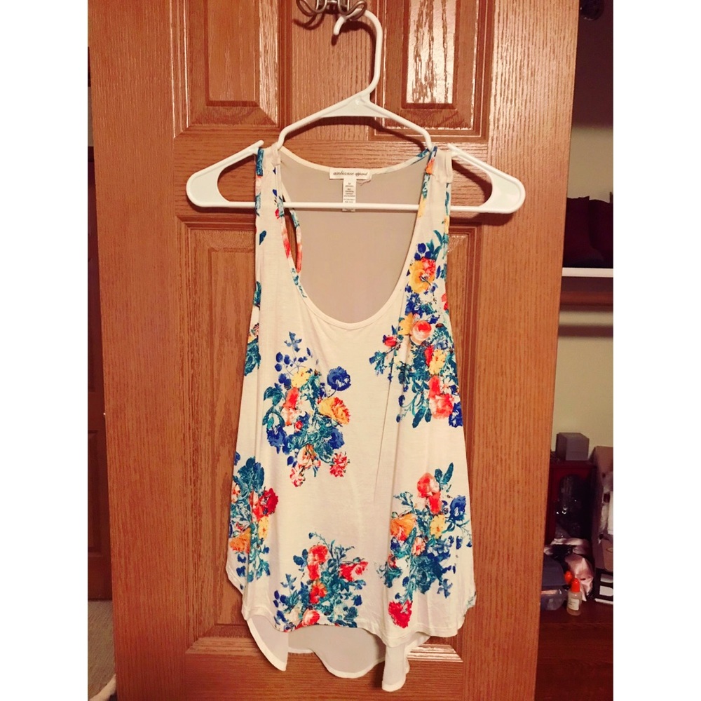 Floral tank top